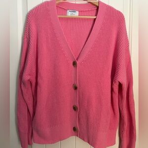Old Navy Pink Women's Cardigan